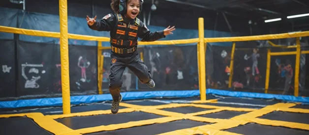 Jak bezpiecznie skakać w parku trampolin?