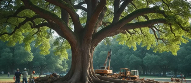 Usuwanie drzew w parkach – wyzwania i odpowiedzialność