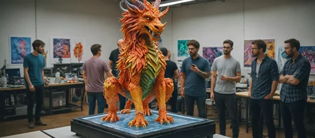 Najciekawsze zastosowania druku 3D w sztuce