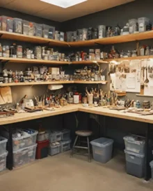 Jak zorganizować miejsce pracy wokół stołu warsztatowego