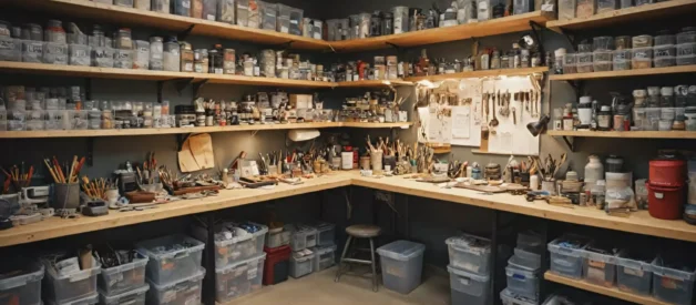 Jak zorganizować miejsce pracy wokół stołu warsztatowego